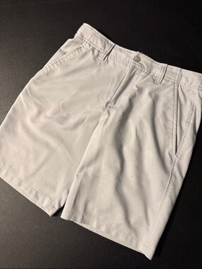 Boys Light Gray Performance Shorts